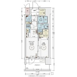 エステムコート名古屋ルノンの物件間取画像